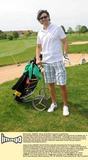 Der ehemalige Fussball-Profi Ralf Allgöwer ( GER ) anläßlich des Golfturnieres im Rahmen der 11. IooGreen Unesco Golf Charity am 30.04.12 in Heddesheim.