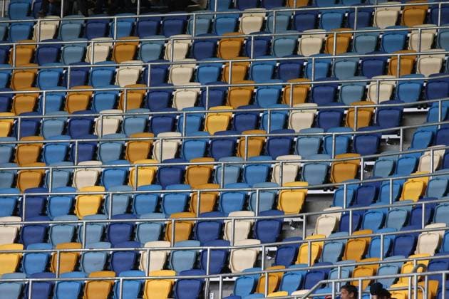 28.04.2012 STADIUM ARENA LVIV IN LVIV - SEATS  120428PYK065