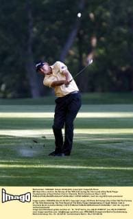 Bill Hass hits a shot on the fairway of the 10th hole during the first round of the Wells Fargo Championship at Quail Hollow Club in Charlotte, North Carolina on May 3, 2012.  CHP2012050301
