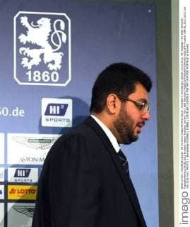 Fussball 2. Bundesliga: Saison 2011 2012, 34. Spieltag TSV 1860 München Pressekonferenz 06.05.2012 Investor Hasan Abdullah Ismaik (TSV 1860 München) 