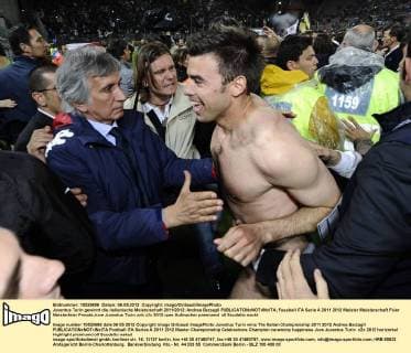 Juventus Turin gewinnt die italienische Meisterschaft 2011 2012: Andrea Barzagli 