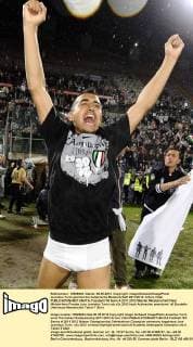 Juventus Turin gewinnt die italienische Meisterschaft 2011 2012: Arturo Vidal 