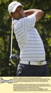 May 8, 2012 - Vedra Beach, Florida, U.S. - ARJUN ATWAL drives the ball on the 5th hole during a practice round before the start of The Players Championship held at The Players Stadium course at TPC Sawgrass in Ponte Vedra Beach, Florida. . Golf 2012 - THE PLAYERS Championship - Practice Round  - ZUMAr11