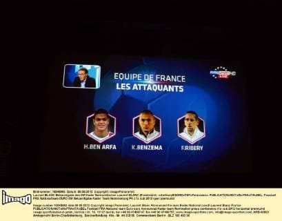 Laurent BLANC Bekanntgabe des EM Kader Nationaltrainer Laurent BLANC (Frankreich) -xAnthonyBIBARDxFEPxPanoramicx 