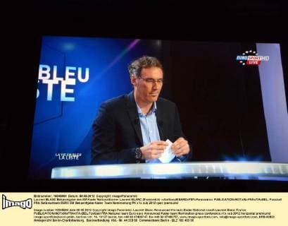 Laurent BLANC Bekanntgabe des EM Kader Nationaltrainer Laurent BLANC (Frankreich) -xAnthonyBIBARDxFEPxPanoramicx 