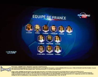 Laurent BLANC Bekanntgabe des EM Kader Nationaltrainer Laurent BLANC (Frankreich) -xAnthonyBIBARDxFEPxPanoramicx 
