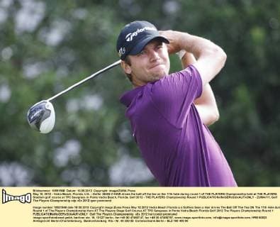 May 10, 2012 - Vedra Beach, Florida, U.S. - Golfer SEAN O HAIR drives the ball off the tee on the 11th hole during round 1 of THE PLAYERS Championship held at THE PLAYERS Stadium golf course at TPC Sawgrass in Ponte Vedra Beach, Florida. Golf 2012 - THE PLAYERS Championship Round 1  - ZUMAr11