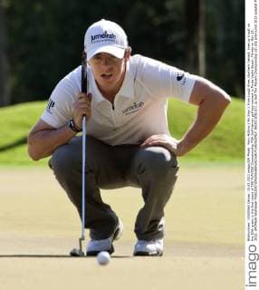 Rory McIlroy ( Mc Ilroy ), from Lough Erne, Northern Ireland, lines up a putt on the 10th green in the first round of THE PLAYERS Championship PGA Golf Herren golf tournament in Ponte Vedra Beach, Florida on May 10, 2012. UPI Mark Wallheiser  JAX2012051017_lg
