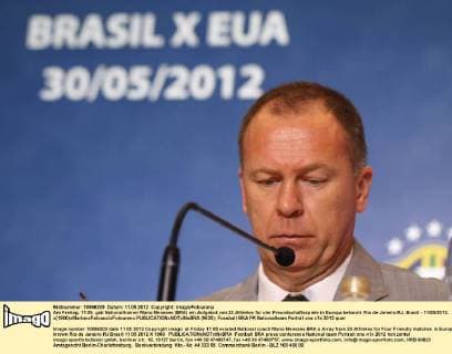 Am Freitag, 11.05. gab Nationaltrainer Mano Menezes (BRA) ein Aufgebot von 23 Athleten für vier Freundschaftsspiele in Europa bekannt. Rio de Janeiro RJ, Brasil - 11 05 2012. x(1860)xMarlonxFalcaox xFotoarenx  (9620)