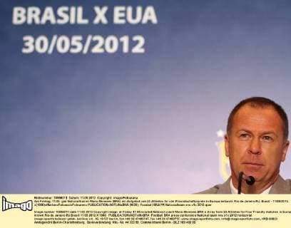 Am Freitag, 11.05. gab Nationaltrainer Mano Menezes (BRA) ein Aufgebot von 23 Athleten für vier Freundschaftsspiele in Europa bekannt. Rio de Janeiro RJ, Brasil - 11 05 2012. x(1860)xMarlonxFalcaox xFotoarenx  (9620)