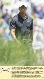 May 11, 2012 - Vedra Beach, Florida, U.S. - TIGER WOODS walks on the the 3rd green during round 2 of THE PLAYERS Championship held at THE PLAYERS Stadium course at TPC Sawgrass in Ponte Vedra Beach. Golf 2012 - THE PLAYERS Championship Round 2  - ZUMAr11