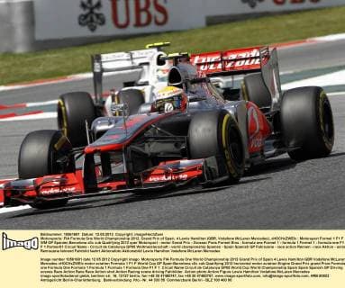 Motorsports: FIA Formula One World Championship 2012, Grand Prix of Spain, 4 Lewis Hamilton (GBR, Vodafone McLaren Mercedes), xHOCHxZWEIx