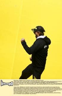 Jürgen KLOPP, Chef - Trainer BVB Jubel, Freude, Emotionen, Feiern, Lachen, jubelt, freuen, reisst die Arme hoch, ballt die Faust Fussball DFB Pokal Finale , Berlin, am 12.05.2012 BORUSSIA DORTMUND - FC BAYERN MÜNCHEN (5 - 2 ) Saison1011 , Saison 2011 2012, DFB-Pokal FINALE, BVB, FCB