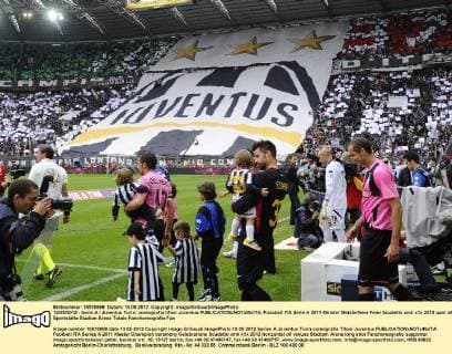 13 05 2012 - Serie A Juventus Turin: coreografia tifosi Juventus 