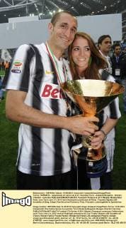 Torino 13 05 2012 - campionato di calcio serie A Juventus Turin - Atalanta Bergamo; Giorgio Chiellini - Carolina 