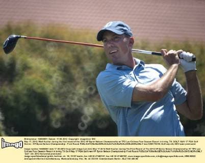 May 17, 2012: Matt Kuchar during the first round of the 2012 HP Byron Nelson Championship at TPC Las Colinas Four Season Resort in Irving, TX. GOLF: MAY 17 PGA Golf Herren - HP Byron Nelson Championship - First Round Icon1205170219 EDITORIAL USE ONLY