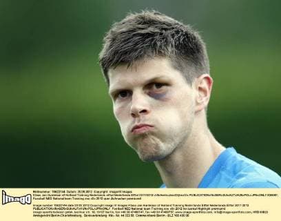 Klaas Jan Huntelaar of Holland Training Nederlands elftal Nederlands Elftal 2011 2012 xVIxHenkxJanxDijksxIVx 938647