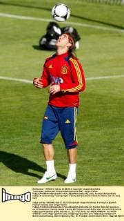 Training der spanischen Fussball-Nationalmannschaft - Sergio Ramos  (67)