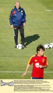 Training der spanischen Fussball-Nationalmannschaft - Coach Vicente DEL Bosque  (80)
