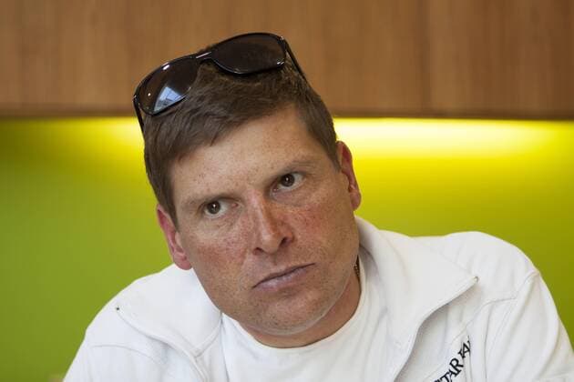 Jan Ullrich in Ulm DEUTSCHSPRACHIGExSPORTZEITSCHRIFTENxUNDx-ZEITUNGENxNURxNACHxRÜCKSPRACHE