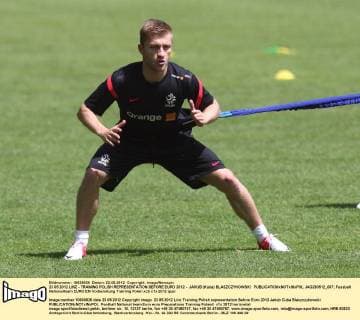 23 05 2012 LINZ - TRAINING POLISH REPRESENTATION BEFORE EURO 2012 - JAKUB (Kuba) BLASZCZYKOWSKI  JAG230512_007