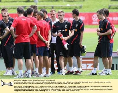 23.05.2012 LINZ - UEFA EURO 2012 - Training - JAKUB (Kuba) BLASZCZYKOWSKI (C) ( POLAND FOOTBALL CAMP NATIONAL TEAM) -  20120523CSMT8002