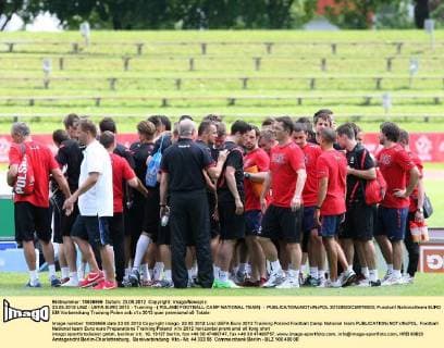 23.05.2012 LINZ - UEFA EURO 2012 - Training - ( POLAND FOOTBALL CAMP NATIONAL TEAM) -  20120523CSMT8003