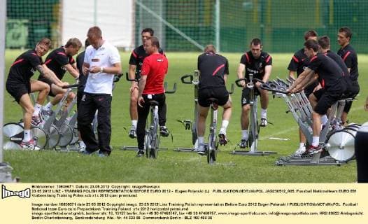 23 05 2012 LINZ - TRAINING POLISH REPRESENTATION BEFORE EURO 2012 - Eugen Polanski (L)  JAG230512_005