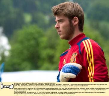 FUSSBALL - EURO 2012, Team ESP, Training SCHRUNS,AUSTRIA,23.MAI.12 - FUSSBALL, Vorberichte, Trainingslager Nationalmannschaft Spanien. Bild zeigt David de Gea (ESP). 