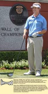 May 23, 2012 - Fort Worth, TX, USA - David Toms before teeing off on No. 1 during the Pro-Am day of the Crowne Plaza Invitational at Colonial in Fort Worth, Texas, Wednesday, May 23, 2012. Colonial Pro Am - ZUMAm67