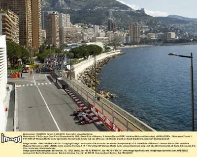 Motorsports: FIA Formula One World Championship 2012, Grand Prix of Monaco, 3 Jenson Button (GBR, Vodafone McLaren Mercedes), xHOCHxZWEIx