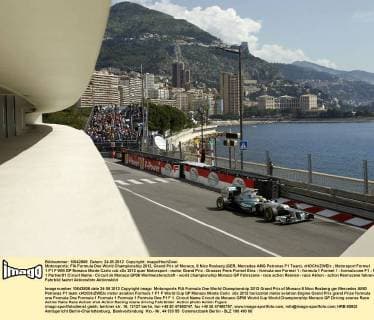 Motorsports: FIA Formula One World Championship 2012, Grand Prix of Monaco, 8 Nico Rosberg (GER, Mercedes AMG Petronas F1 Team), xHOCHxZWEIx