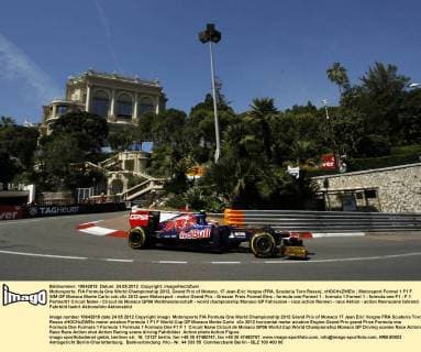 Motorsports: FIA Formula One World Championship 2012, Grand Prix of Monaco, 17 Jean-Eric Vergne (FRA, Scuderia Toro Rosso), xHOCHxZWEIx