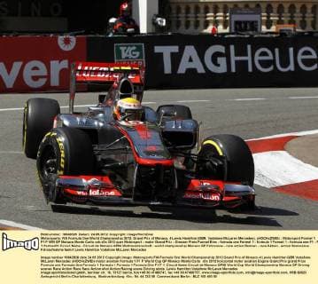 Motorsports: FIA Formula One World Championship 2012, Grand Prix of Monaco, 4 Lewis Hamilton (GBR, Vodafone McLaren Mercedes), xHOCHxZWEIx