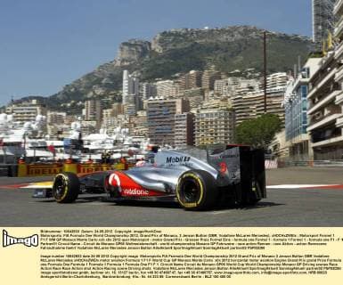 Motorsports: FIA Formula One World Championship 2012, Grand Prix of Monaco, 3 Jenson Button (GBR, Vodafone McLaren Mercedes), xHOCHxZWEIx