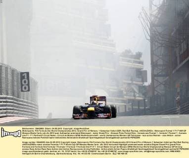 Motorsports: FIA Formula One World Championship 2012, Grand Prix of Monaco, 1 Sebastian Vettel (GER, Red Bull Racing), xHOCHxZWEIx
