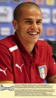 Pressekonferenz mit Sebastian Giovinco (Italien), Coverciano (Fi) 25 05 2012 - foto Giuseppe Celeste Image Sport 