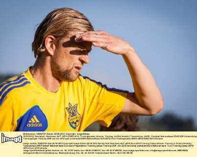 25.05.2012, Sportplatz, Walchsee, AUT, UEFA EURO 2012, Trainingscamp, Ukraine, Training, im Bild Anatoliy Tymoshchuk, (UKR)