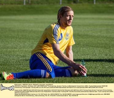 25.05.2012, Sportplatz, Walchsee, AUT, UEFA EURO 2012, Trainingscamp, Ukraine, Training, im Bild Anatoliy Tymoshchuk, (UKR)