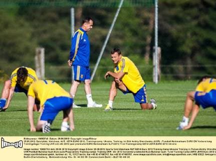 25.05.2012, Sportplatz, Walchsee, AUT, UEFA EURO 2012, Trainingscamp, Ukraine, Training, im Bild Andriy Shevchenko, (UKR)