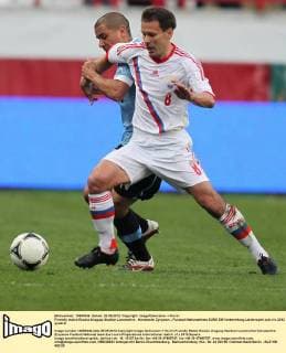 Friendly match Russia-Uruguay.Stadion Locomotive . Konstantin Zyryanov.