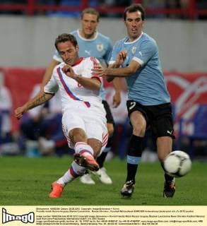Friendly match Russia-Uruguay.Stadion Locomotive . Roman Shirokov.