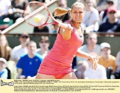 TENNIS - ATP, French Open 2012 PARIS,FRANKREICH,26.MAI.12 - TENNIS - ATP Tennis Herren World Tour, Grand Slam, Roland Garros, French Open, Training. Bild zeigt Sabine Lisicki (GER). 