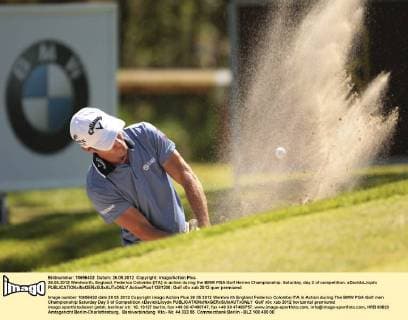 26.05.2012 Wentworth, England. Federico Colombo (ITA) in action during the BMW PGA Golf Herren Championship. Saturday, day 3 of competition. xDavidxLloydx  ActionPlus11281206