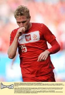 26.05.2012 KLAGENFURT EURO 2012 FOOTBALL POLISH NATIONAL TEAM, POLAND VS. SLOVAKIA; DAMIEN PERQUIS -  20120526LUK046