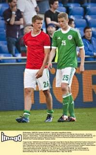 Basel, 26.05.2012, Fußball Länderspiel Lars Bender (Deutschland), Sven Bender (Deutschland), - Zwillinge Schweiz - Deutschland