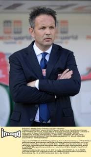 FUSSBALL INTERNATIONAL Testspiel 26.05.2012 Spanien - Serbien Trainer Sinisa Mihajlovic (Serbien) 