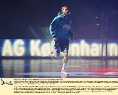 KÖLN, 26.05.2012, Mikkel Hansen (AG Kobenhavn)im EHF Champions League Final 4 Halbfinale Atletico Madrid gegen AG Kopenhagen in der LANXESS Arena in Köln
