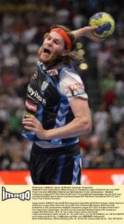 26.05.2012, Köln: Kobenhavens Mikkel Hansen im Champions League Halbfinale des Velux EHF Final 4 zwischen BM Atletico Madrid und AG Kobenhavn in der Lanxessarena.