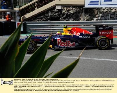 formula 1 GP, Monaco 27.05.2012, Mark Webber, Red Bull Racing, Photo:mspb Lukas Gorys formula 1 GP, Monaco, Mark Webber,
